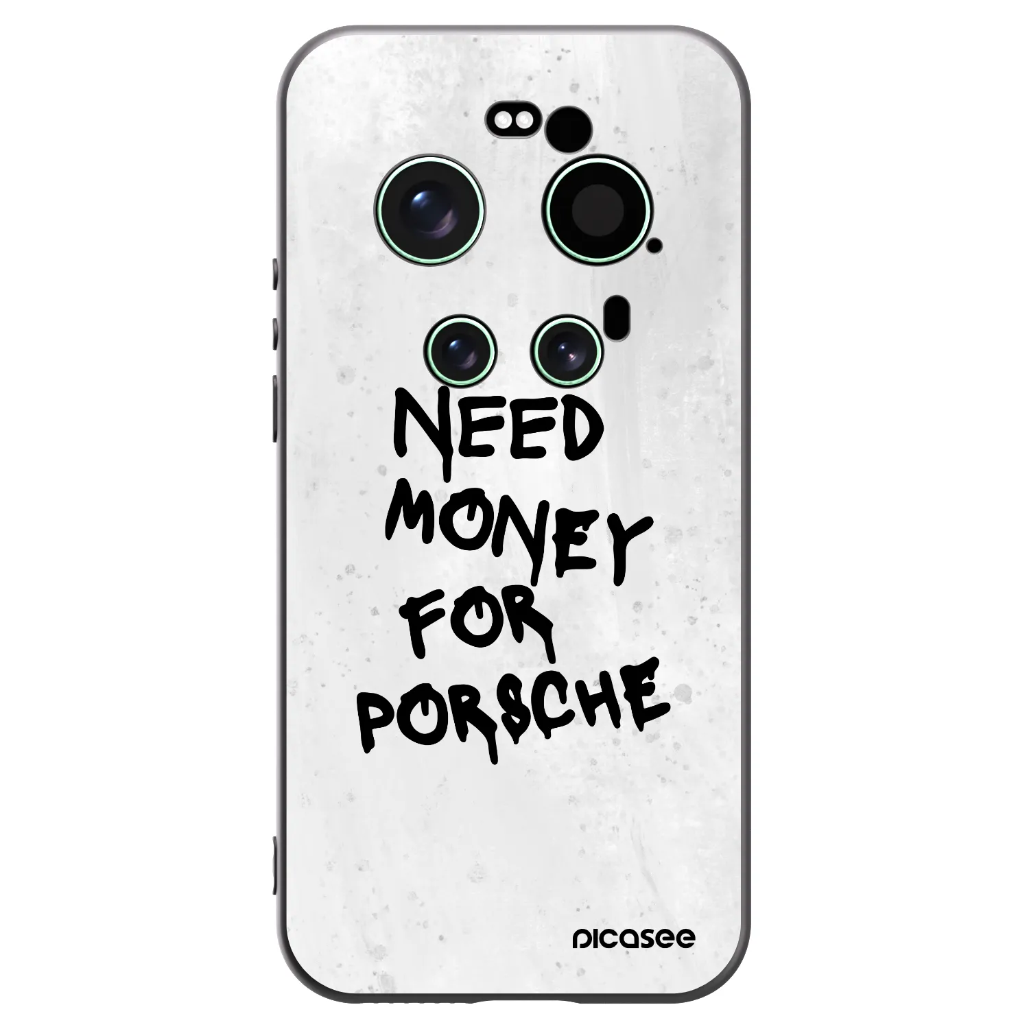 Picasee silikonowe czarne etui na Xiaomi 17 Ultra - White Dollar