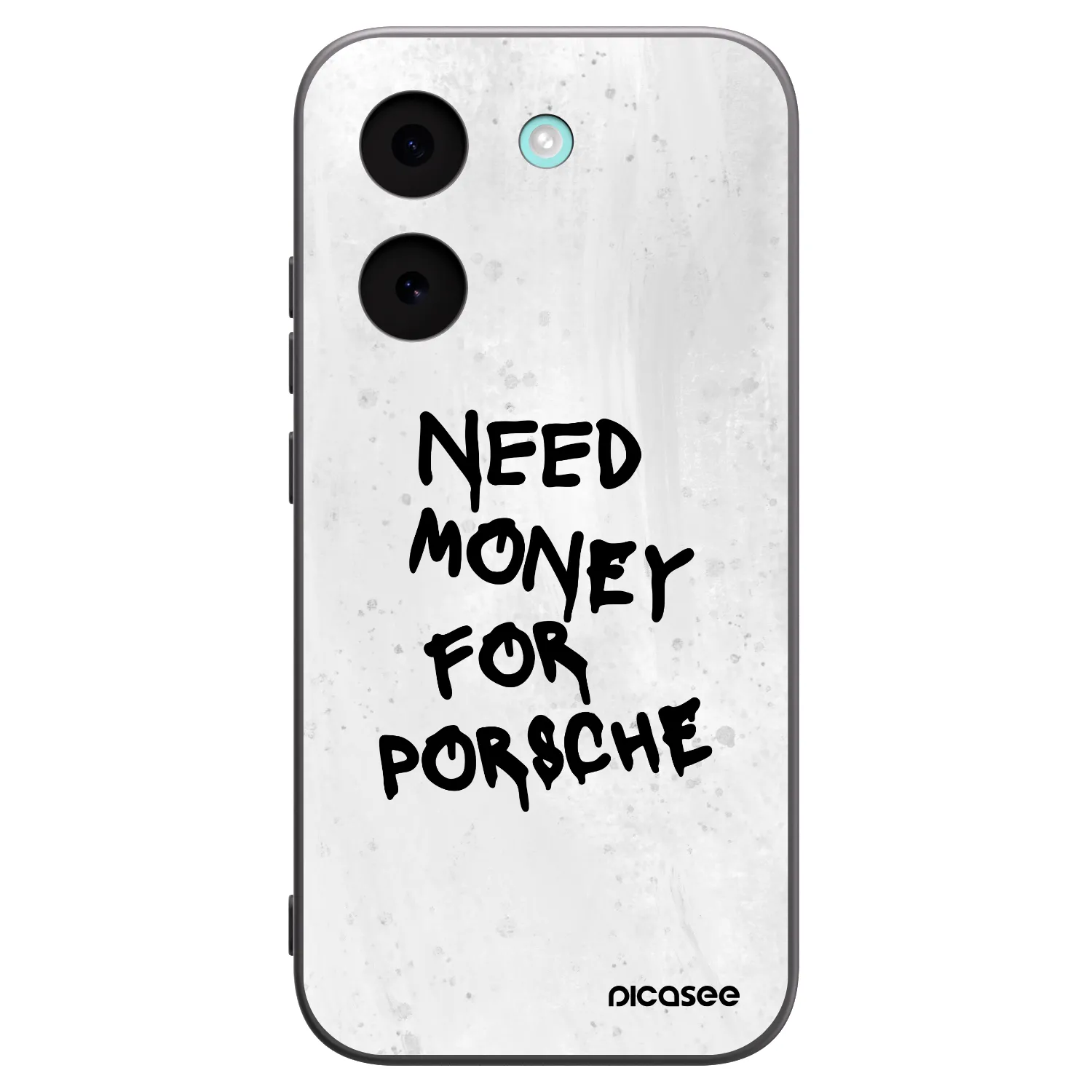 Picasee silikonowe czarne etui na Xiaomi Poco X8 Pro - White Dollar