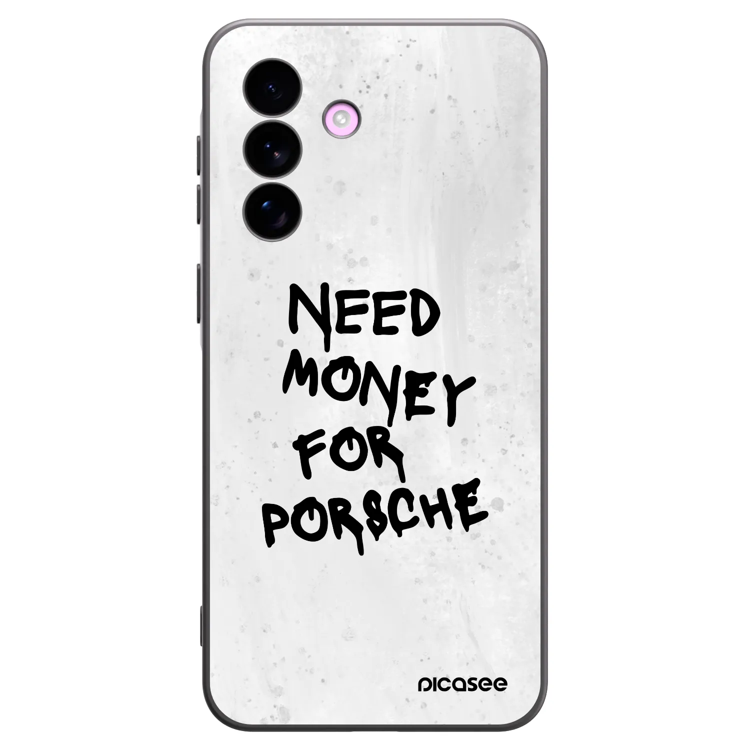 Picasee silikonowe czarne etui na Samsung Galaxy A57 5G - White Dollar
