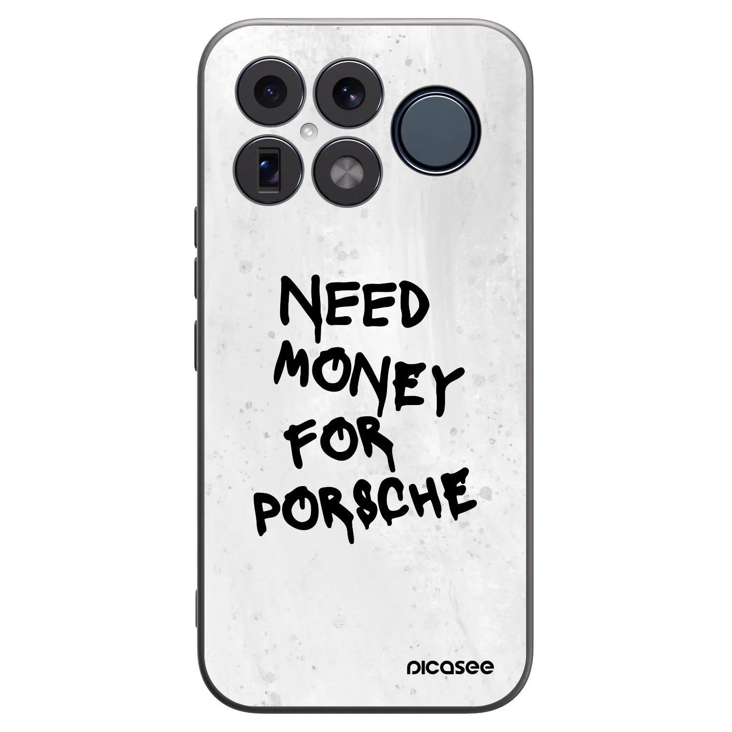 Picasee silikonowe czarne etui na Xiaomi Poco F8 Ultra - White Dollar