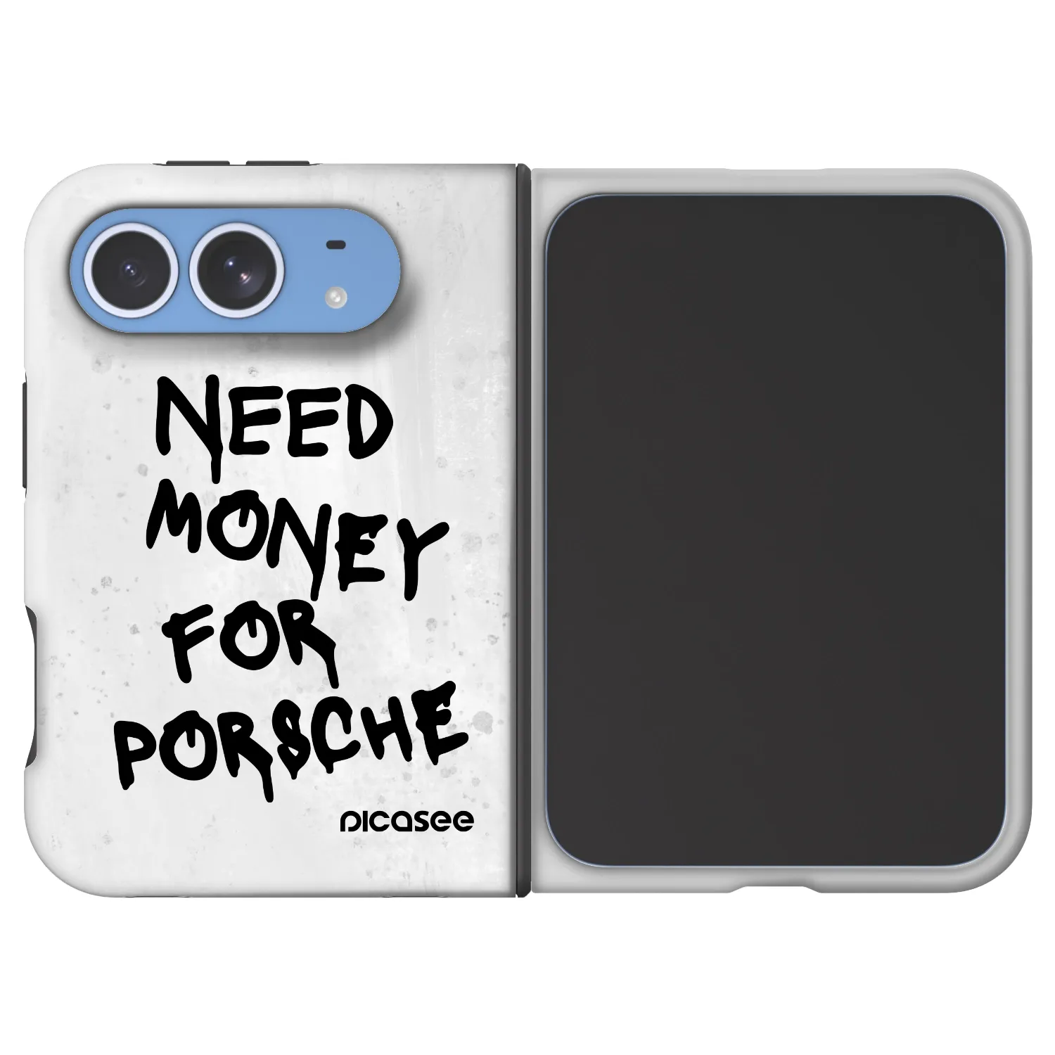 Picasee Fashion Case MagSafe na Apple iPhone Duo - White Dollar
