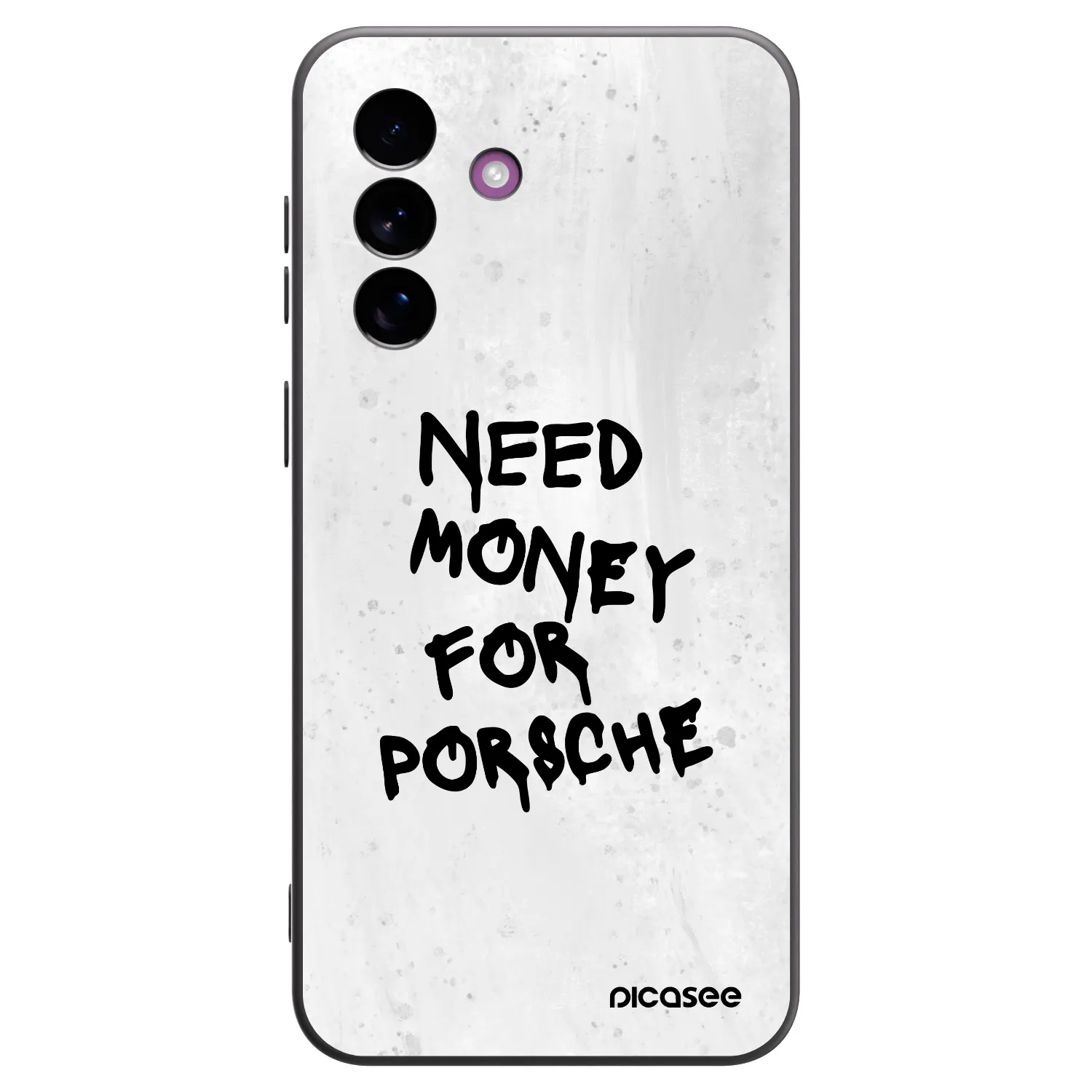 Picasee silikonowe czarne etui na Samsung Galaxy A37 - White Dollar