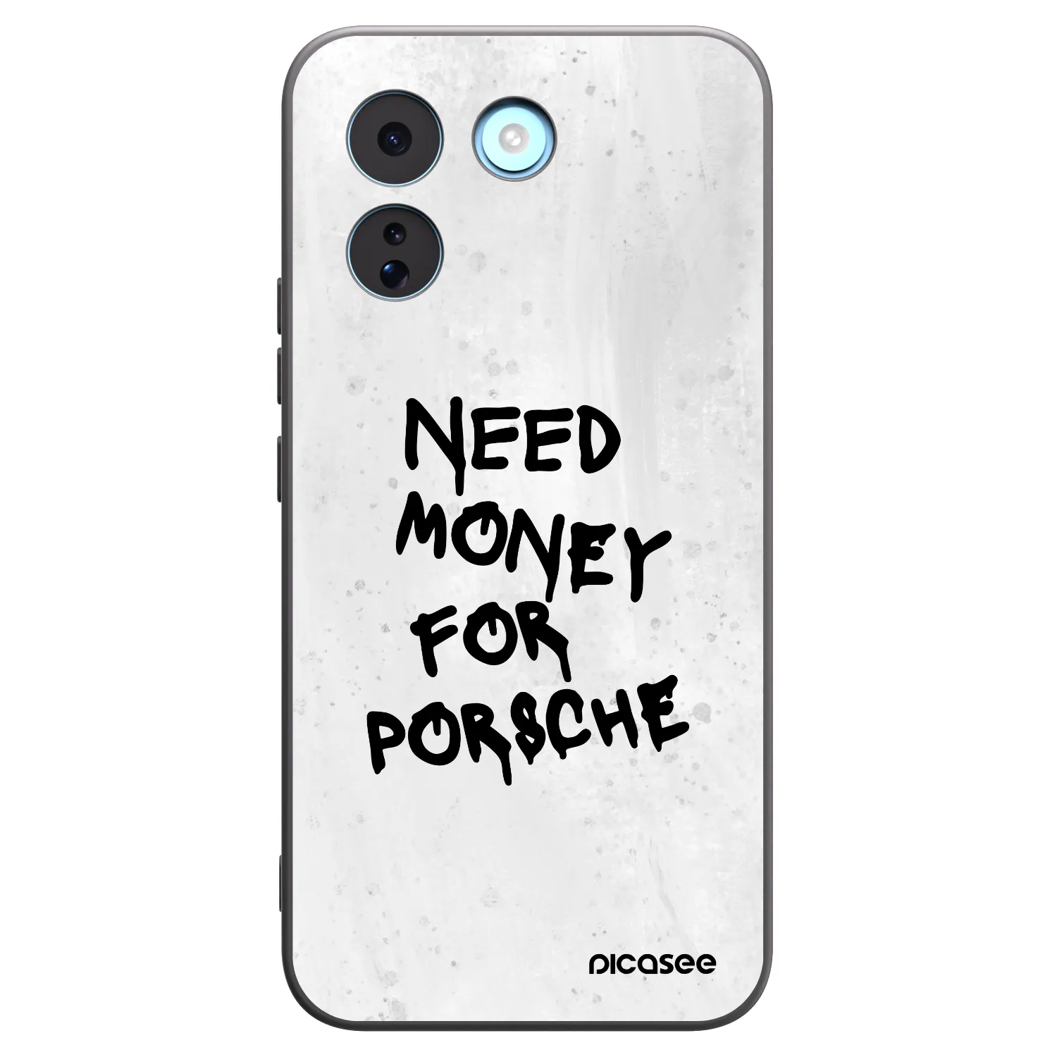 Picasee silikonowe czarne etui na Xiaomi Redmi Note 17 Pro MAX 5G - White Dollar