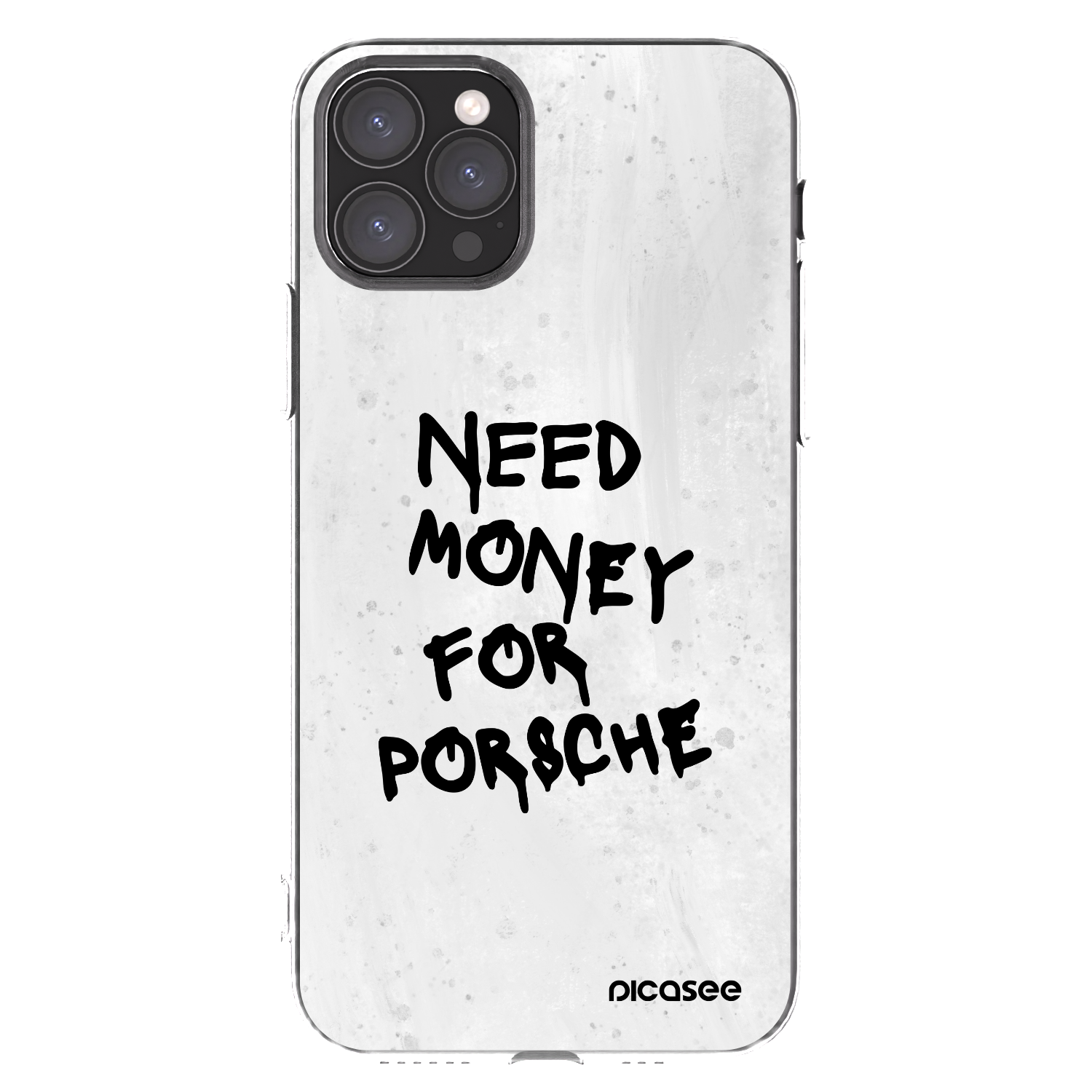 Picasee silikonowe przeźroczyste etui na Apple iPhone 11 Pro - White Dollar