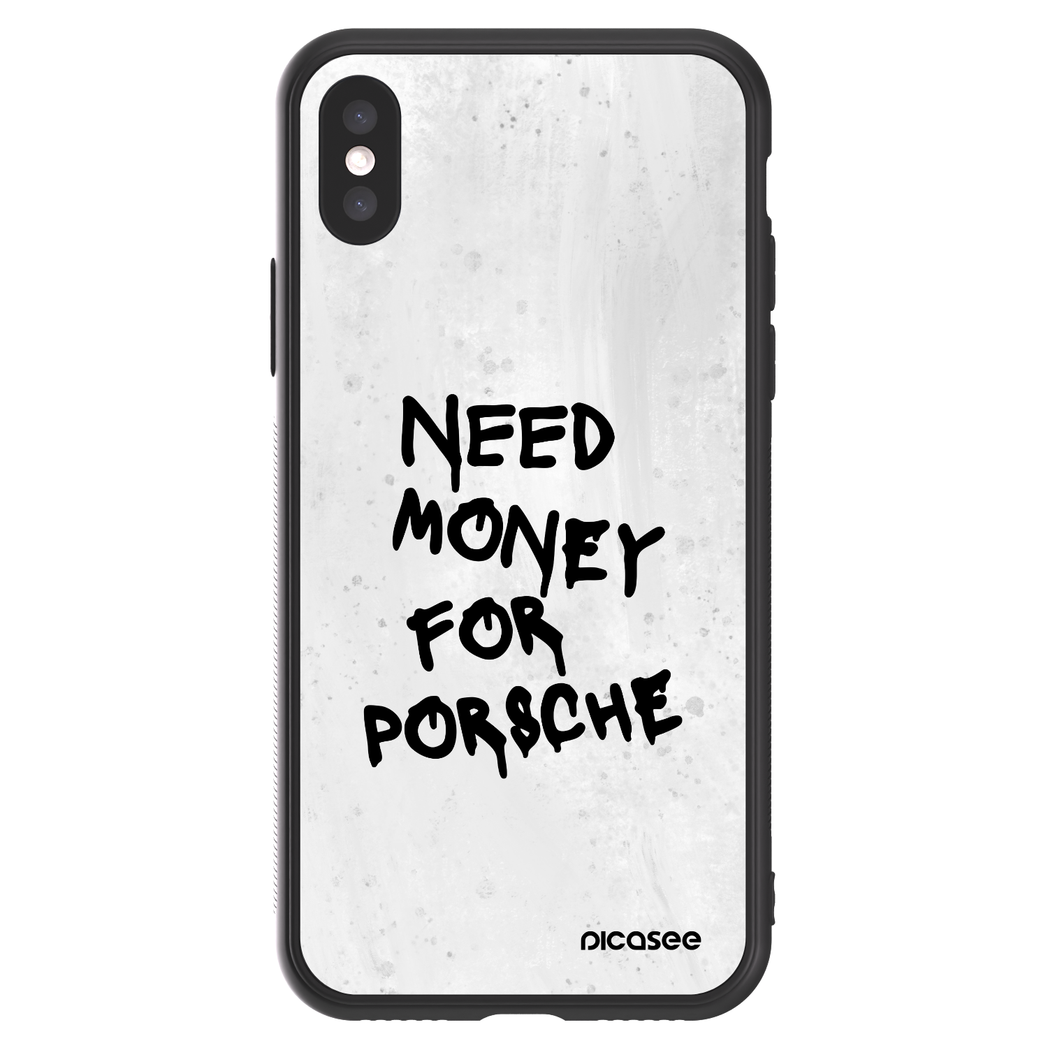 Picasee ULTIMATE CASE na Apple iPhone X/XS - White Dollar