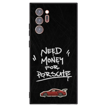 Picasee silikonowe czarne etui na Samsung Galaxy Note 20 Ultra - Dark Racer