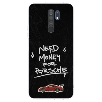 Picasee silikonowe przeźroczyste etui na Xiaomi Redmi 9 - Dark Racer