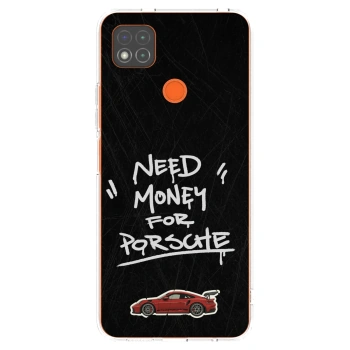 Picasee silikonowe przeźroczyste etui na Xiaomi Redmi 9C - Dark Racer