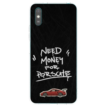 Picasee silikonowe przeźroczyste etui na Xiaomi Redmi 9A - Dark Racer