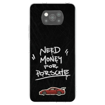 Picasee silikonowe czarne etui na Xiaomi Poco X3 - Dark Racer