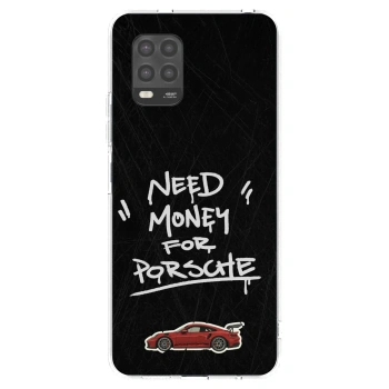 Picasee silikonowe przeźroczyste etui na Xiaomi Mi 10 Lite - Dark Racer