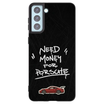 Picasee silikonowe czarne etui na Samsung Galaxy S21+ 5G G996F - Dark Racer