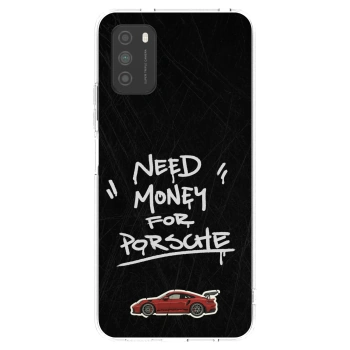 Picasee silikonowe przeźroczyste etui na Xiaomi Poco M3 - Dark Racer