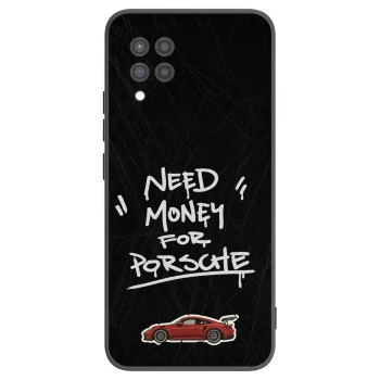 Picasee silikonowe czarne etui na Samsung Galaxy A42 A426B - Dark Racer