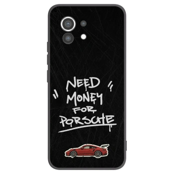 Picasee silikonowe czarne etui na Xiaomi Mi 11 - Dark Racer