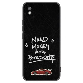 Picasee silikonowe czarne etui na Xiaomi Redmi 9AT - Dark Racer