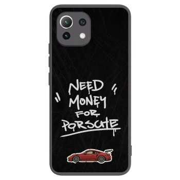 Picasee silikonowe czarne etui na Xiaomi Mi 11 Lite - Dark Racer