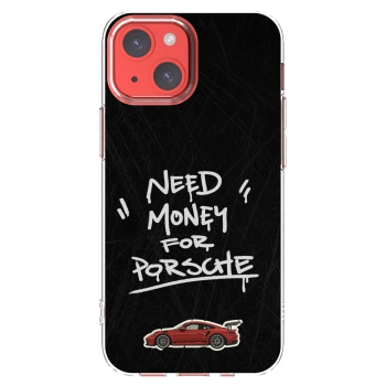Picasee silikonowe przeźroczyste etui na Apple iPhone 13 mini - Dark Racer