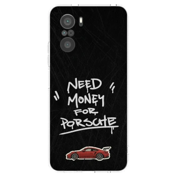 Picasee silikonowe przeźroczyste etui na Xiaomi Poco F3 - Dark Racer