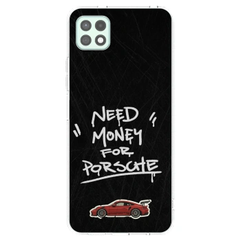 Picasee silikonowe przeźroczyste etui na Samsung Galaxy A22 A226B 5G - Dark Racer
