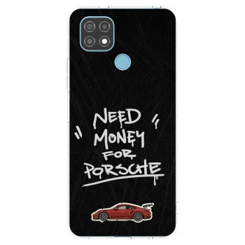 Picasee silikonowe przeźroczyste etui na Realme C21 - Dark Racer