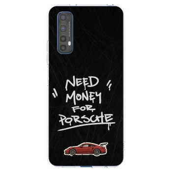 Picasee silikonowe przeźroczyste etui na Realme 7 - Dark Racer