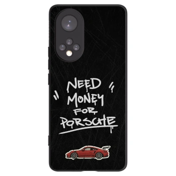 Picasee silikonowe czarne etui na Huawei Nova 9 - Dark Racer