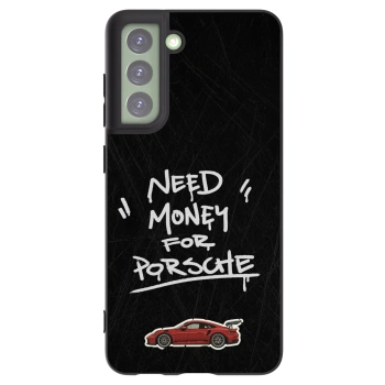 Picasee silikonowe czarne etui na Samsung Galaxy S21 FE 5G - Dark Racer