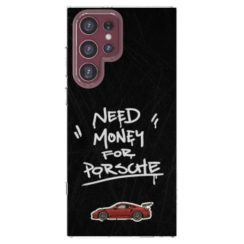 Picasee silikonowe przeźroczyste etui na Samsung Galaxy S22 Ultra 5G - Dark Racer