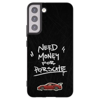 Picasee silikonowe czarne etui na Samsung Galaxy S22+ 5G - Dark Racer