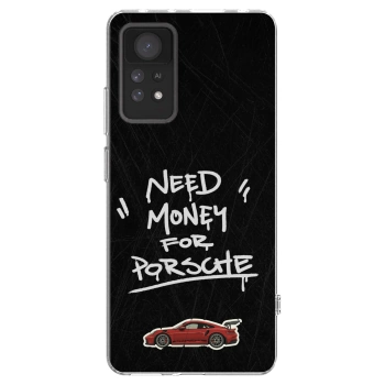 Picasee silikonowe przeźroczyste etui na Xiaomi Redmi Note 11 Pro 5G - Dark Racer