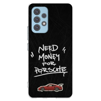 Picasee silikonowe przeźroczyste etui na Samsung Galaxy A53 5G A536 - Dark Racer