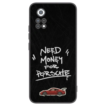 Picasee silikonowe czarne etui na Xiaomi Poco X4 Pro 5G - Dark Racer