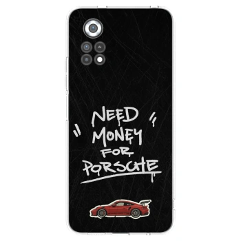 Picasee silikonowe przeźroczyste etui na Xiaomi Poco X4 Pro 5G - Dark Racer