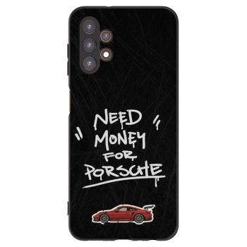 Picasee silikonowe czarne etui na Samsung Galaxy A13 4G A135 - Dark Racer