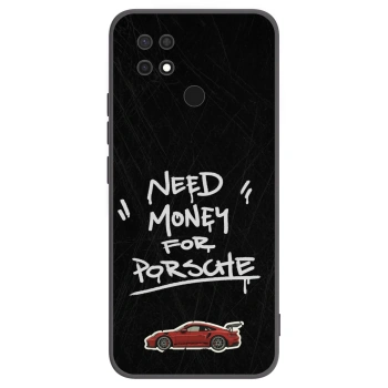 Picasee silikonowe czarne etui na Xiaomi Redmi 10C - Dark Racer