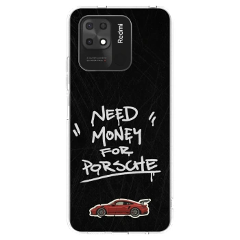 Picasee silikonowe przeźroczyste etui na Xiaomi Redmi 10C - Dark Racer