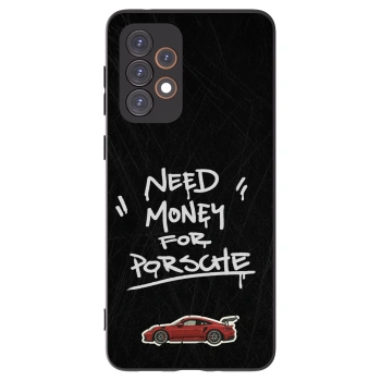 Picasee silikonowe czarne etui na Samsung Galaxy A33 5G A336 - Dark Racer