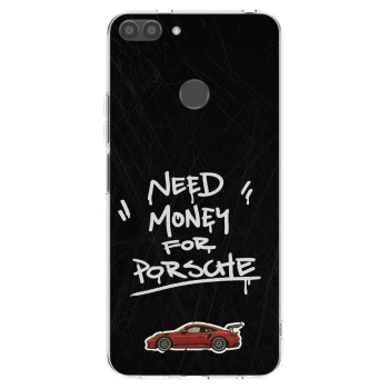 Picasee silikonowe przeźroczyste etui na Huawei P Smart - Dark Racer