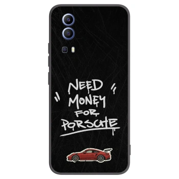 Picasee silikonowe czarne etui na Vivo Y52 5G - Dark Racer