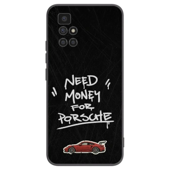 Picasee silikonowe czarne etui na Xiaomi Redmi 10 (2022) - Dark Racer