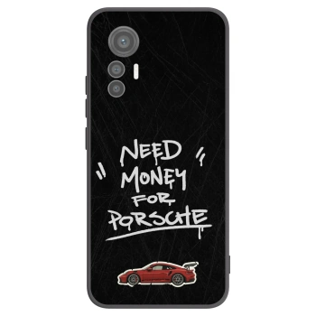 Picasee silikonowe czarne etui na Xiaomi 12 Lite - Dark Racer