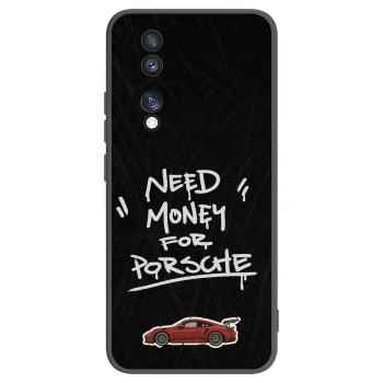 Picasee silikonowe czarne etui na Honor 70 - Dark Racer