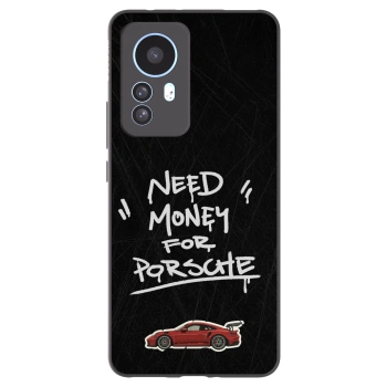 Picasee silikonowe czarne etui na Xiaomi 12T Pro - Dark Racer