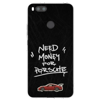 Picasee silikonowe przeźroczyste etui na Xiaomi Redmi A1 - Dark Racer