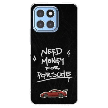 Picasee silikonowe przeźroczyste etui na Honor X8 5G - Dark Racer