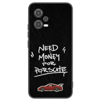 Picasee silikonowe czarne etui na Xiaomi Poco X5 - Dark Racer