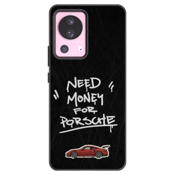 Picasee silikonowe czarne etui na Xiaomi 13 Lite - Dark Racer