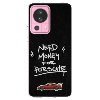 Picasee silikonowe przeźroczyste etui na Xiaomi 13 Lite - Dark Racer