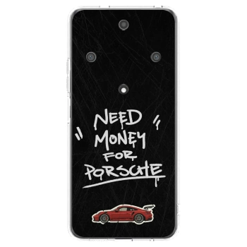Picasee silikonowe przeźroczyste etui na Honor Magic5 Lite 5G - Dark Racer